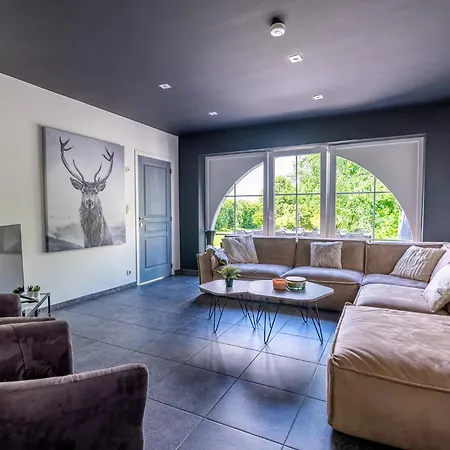 Ardennes Family Lodge, Family House 13 Guests With Garden & Sauna