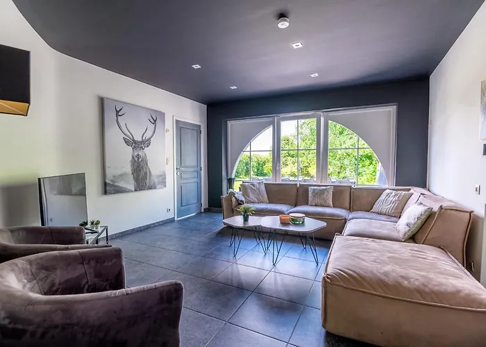 Ardennes Family Lodge, Family House 13 Guests With Garden & Sauna